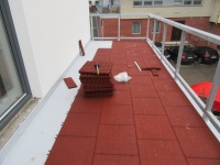 Izolace balkonů s pokládkou pochozích desek