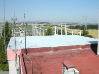 rekonstrukce polyuretanové střechy - rozvodna Řípov 
