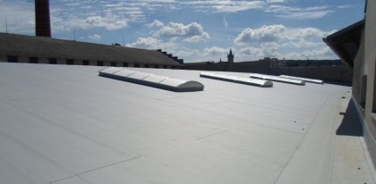 Ukázka pokládky střešních folií mPVC na ploché střechy